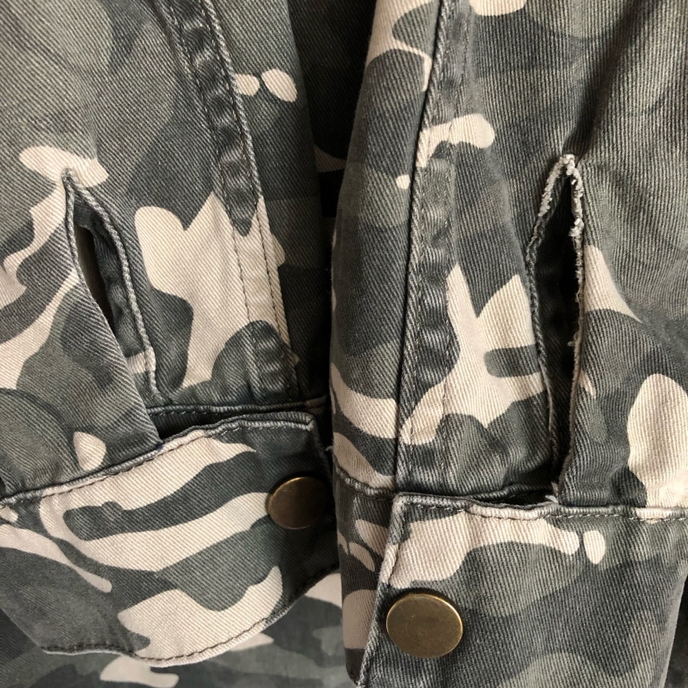 Zeynep Tosun Couture Women 38/US6 Army Camo Jacket - Picture 4 of 5